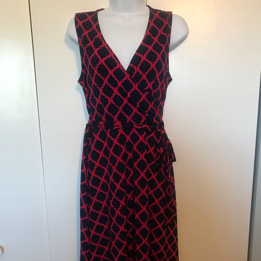 Wrap top dress